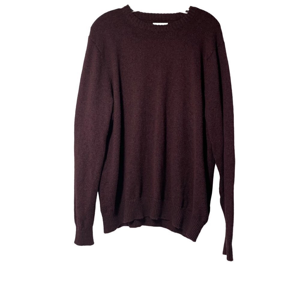 CROFT & BARROW Women’s Pullover Sweater Color Plum Size XL